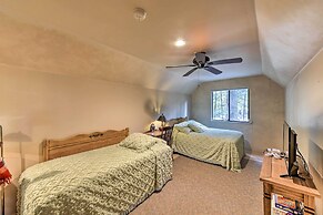 Near Vineyards: Cabin w/ Hot Tub in Pollock Pines!