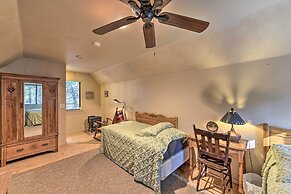 Near Vineyards: Cabin w/ Hot Tub in Pollock Pines!