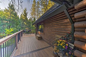 Near Vineyards: Cabin w/ Hot Tub in Pollock Pines!