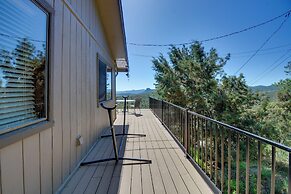 Prescott Hideaway w/ Deck, Sauna & Mountain Views!