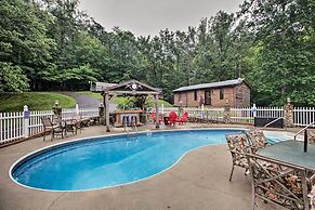 Carters Hideaway by Fairy Stone: Pool & Hot Tub