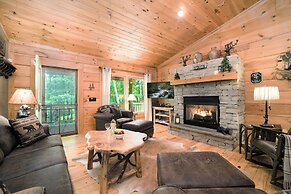 3 Mi to Lake Glenville: Smoky Mtn Cabin, Fire Pit