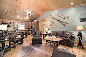 3 Mi to Lake Glenville: Smoky Mtn Cabin, Fire Pit