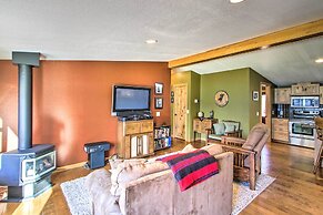 Lakefront Cabin w/ Stunning Mountain Views & Dock!