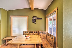 Lakefront Cabin w/ Stunning Mountain Views & Dock!