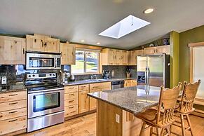 Lakefront Cabin w/ Stunning Mountain Views & Dock!