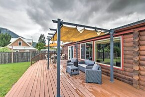 Lakefront Cabin w/ Stunning Mountain Views & Dock!