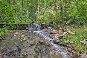 Creekside' Cabin w/ Deck in Pisgah Forest!