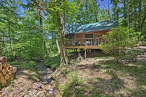 Creekside' Cabin w/ Deck in Pisgah Forest!