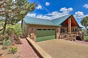 'AZ Rim Retreat' in Pine W/deck, Hot Tub & Views!