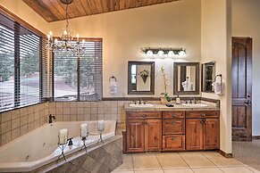 'AZ Rim Retreat' in Pine W/deck, Hot Tub & Views!