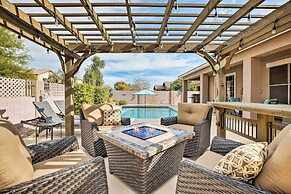Family Home w/ Pool, BBQ & Fire Pit in Goodyear