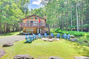 Swim, Hike & Unwind: Resort Cabin in Lake Ariel!