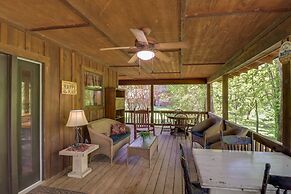 Roomy Riverfront 'trout Valley Cabin' w/ Porch!