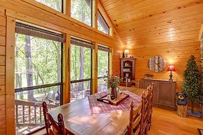 Roomy Riverfront 'trout Valley Cabin' w/ Porch!