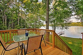 Scenic Lyman Home on Swan Pond w/ Wraparound Deck!