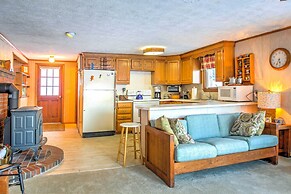 Scenic Lyman Home on Swan Pond w/ Wraparound Deck!