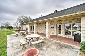 Pet-friendly Flatonia House w/ Patio & Gazebo!