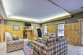 Rustic Northern Retreat w/ Game Room & Golf Views!