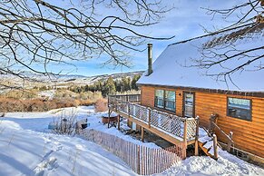 Hot Tub + Mtn Views: Gore Pass Kremmling Cabin