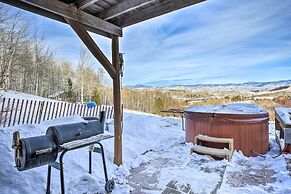 Hot Tub + Mtn Views: Gore Pass Kremmling Cabin