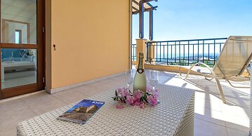 One Bedroom Apartment Pyrgos Cc12 Beautiful sea and Sunset Views