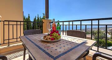 One Bedroom Apartment Pyrgos Cc12 Beautiful sea and Sunset Views