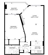 Aspens One Bedroom Unit