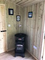 The Peacock Shepherds Hut at Hafoty Boeth