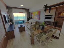 Apartamento 2 suítes lindo e vista mar