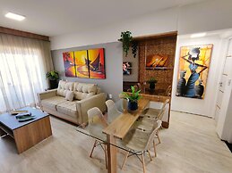Apartamento 2 suítes lindo e vista mar