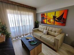 Apartamento 2 suítes lindo e vista mar