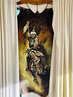 Bayan Mongolian Resort - Genghis Khan Statue