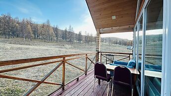 Bayan Mongolian Resort - Genghis Khan Statue