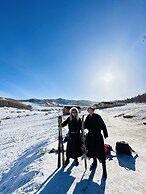 Bayan Mongolian Resort - Genghis Khan Statue