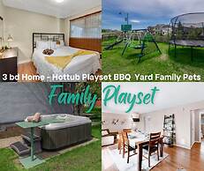 Family House with Httb Playgr BBQ Firept