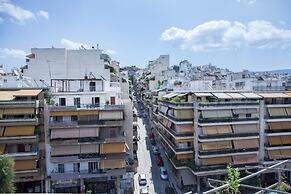 Modern Equipped Studio w View in Kipseli