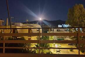 Rooftop 1 Bdr Apt - Metro Cholargos - 5 Min Walk