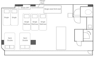 Spacious Studio West Shinjuku