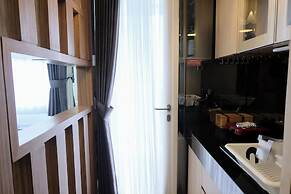 Spacious And Unique Studio With City View Apartment At Parahyangan Res