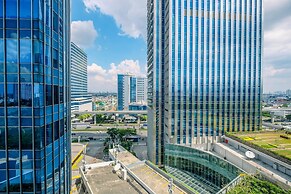 Modern and New 1BR across LRT Station Samara Suites Apartment