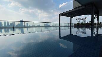 Modern and New 1BR across LRT Station Samara Suites Apartment