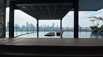 Modern and New 1BR across LRT Station Samara Suites Apartment