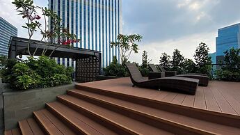 Modern and New 1BR across LRT Station Samara Suites Apartment