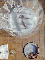 The Three Bubble Houses