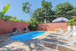 4 quartos piscina 350 m praia