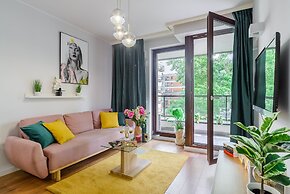 Lumina apartment with balcony Warsaw