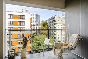 Lumina apartment with balcony Warsaw