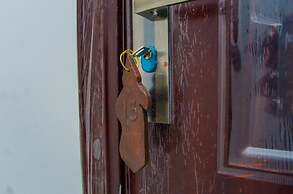 Room-the Blue Room is an Accent of Moder