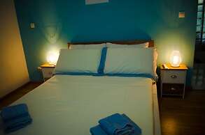 Room-the Blue Room is an Accent of Moder